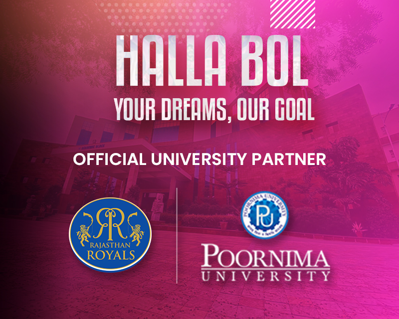 Rajasthan Royals and Poornima University Partnership